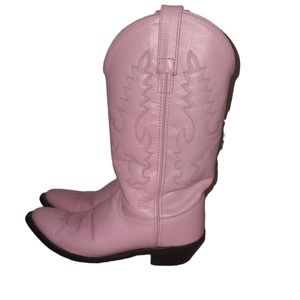Bubblegum Light Pink Cowgirl Boots